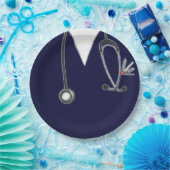 Assiettes En Carton Soins infirmiers (Fête)