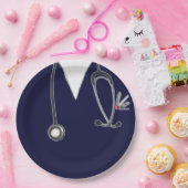 Assiettes En Carton Soins infirmiers (Fête)