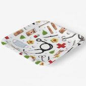 Assiettes En Carton Soins infirmiers (Angulaire)