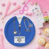 Assiettes En Carton Soins infirmiers créatifs (Fête)