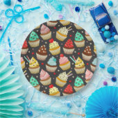 Assiettes En Carton Soins sucrés (Fête)