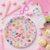 Assiettes En Carton Soins sucrés (Fête)