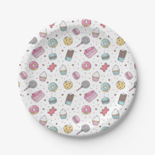 Assiettes En Carton Soins sucrés