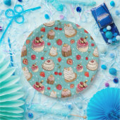 Assiettes En Carton Soins sucrés (Fête)