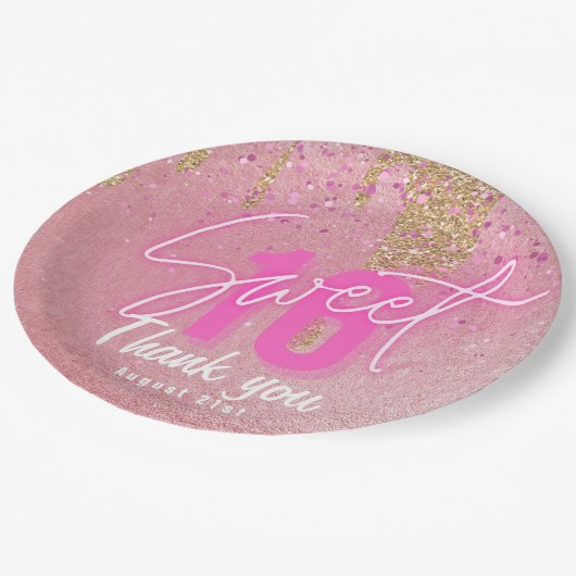 Assiettes En Carton Soirée 16 Soirée Soirée Soirée Personnalisée (Angle)