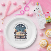 Assiettes En Carton Soirée À Paris (Fête)