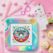 Assiettes En Carton Soirée amoureuse de la pâte (Fête)