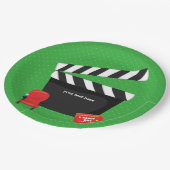 Assiettes En Carton Soirée cinéma * choisir la couleur arrière - plan (Angle)