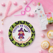 Assiettes En Carton Soirée Costume d'Halloween pour les petits (Fête)