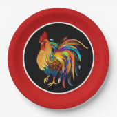 Assiettes En Carton Soirée Cote Country (Devant)