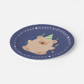 Assiettes En Carton Soirée d'anniversaire pour les enfants (Angle)