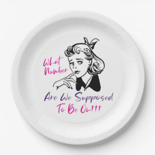 Assiettes En Carton Soirée de Bunco