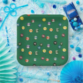 Assiettes En Carton Soirée de jeu Billard Fête de piscine (Fête)