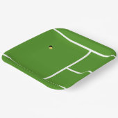 Assiettes En Carton Soirée de tennis créative (Angulaire)