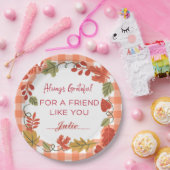 Assiettes En Carton Soirée de Thanksgiving (Fête)