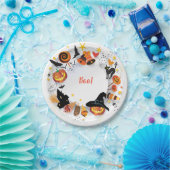 Assiettes En Carton Soirée d'Halloween, Carnaval, Tendance (Fête)