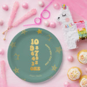 Assiettes En Carton Soirée du Nouvel An Miné (Fête)