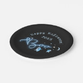 Assiettes En Carton Soirée Haunted Halloween Boo Ghost Soirée (Angle)