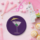 Assiettes En Carton Soirée Martini (Fête)