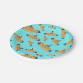 Assiettes En Carton Soirée Motif pour enfants (Angle)