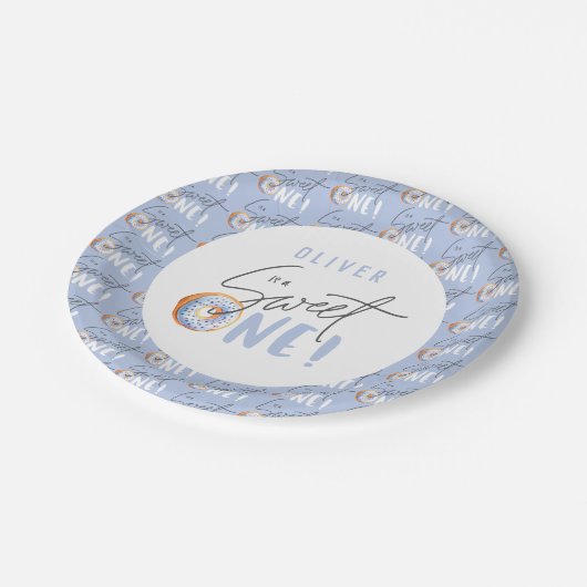 Assiettes En Carton Soirée pour 11e anniversaire (Angle)