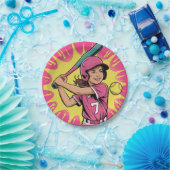 Assiettes En Carton Soirée pour filles (Fête)