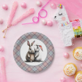 Assiettes En Carton Sois Mon Petit Lapin (Fête)
