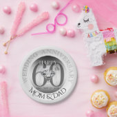 Assiettes En Carton Soixantième plaques à papier d'anniversaire de (Fête)