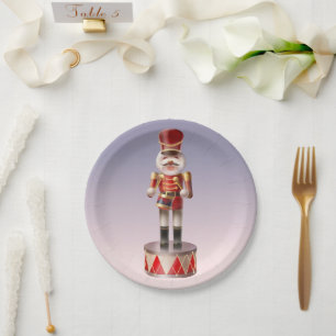 Assiettes En Carton Soldat de chien Nutcracker