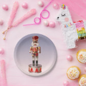 Assiettes En Carton Soldat de chien Nutcracker (Fête)