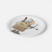 Assiettes En Carton Soldat médiéval (Angle)