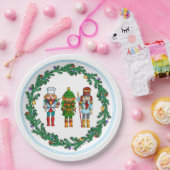 Assiettes En Carton Soldats des jouets de Noël (Fête)