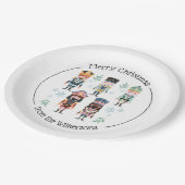 Assiettes En Carton Soldats du Jouet de Noël (Angle)