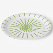 Assiettes En Carton Soleil 14 (Angle)