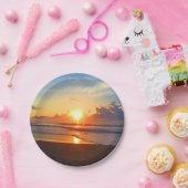 Assiettes En Carton Soleil océanique (Fête)