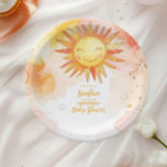 Assiettes En Carton Soleil Sexe Neutre Boho Sun<br><div class="desc">Faites-vous plaisir avec Sunshine Gender Neutral Boho Sun Paper Plates! Présentant un design chic de soleil boho avec des tons chauds et neutres comme le beige, la terre cuite et la crème, ces assiettes apportent une touche moderne et neutre pour chaque événement. Parfait pour les baby showers, les anniversaires ou...</div>
