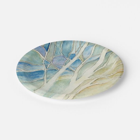 Assiettes En Carton Solstice (Angle)