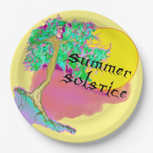 Assiettes En Carton Solstice d'été