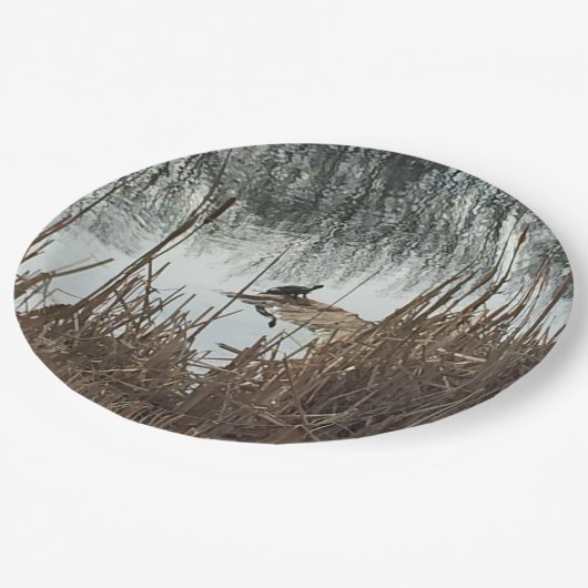 Assiettes En Carton Solstice d'hiver (Angle)