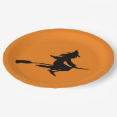 Assiettes En Carton Sorcière de chambre (Angle)