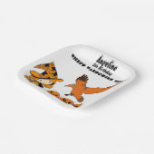 Assiettes En Carton Sorcière errante méchante Halloween Citrouille Ann (Angulaire)