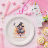 Assiettes En Carton Sorcières lunaires (Fête)