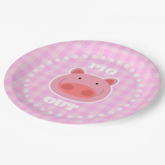 Assiettes En Carton Sortie de porc (Angle)