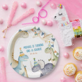 Assiettes En Carton Sote Dinosaur garçon dinomite fête d'anniversaire (Fête)