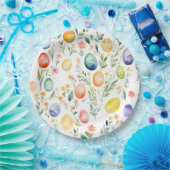 Assiettes En Carton Souhaiter Pâques (Fête)