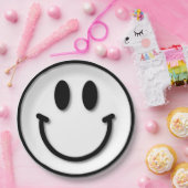 Assiettes En Carton Sourire (Fête)
