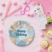 Assiettes En Carton Souris et biscuits Plaque de fête d'anniversaire (Fête)