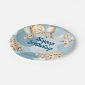 Assiettes En Carton Souris et biscuits Plaque de fête d'anniversaire (Angle)