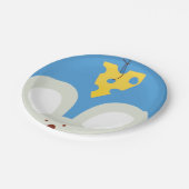 Assiettes En Carton Souris et fromage (Angle)