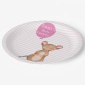 Assiettes En Carton Souris mignonne Woodland | Plaques de papier Baby (Angle)